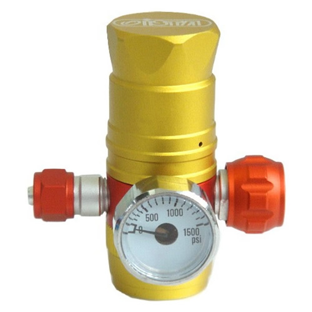 ISTA Vertical Pressure Reduced Regulator ( Face - UP ) Gold ISTA Vertical Pressure Reduced Regulator ( Face - UP ) Gold