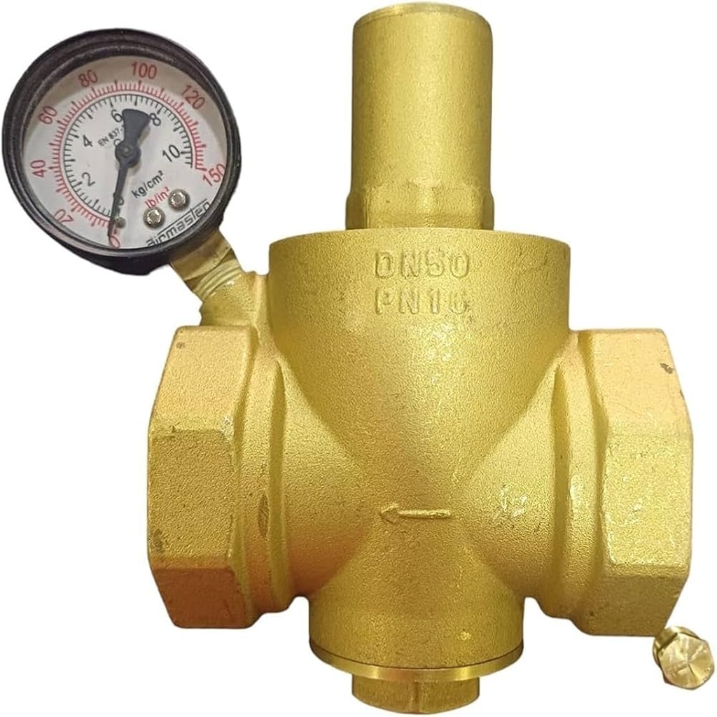 ISTA Vertical Pressure Reduced Regulator ( Face - UP ) Gold ISTA Vertical Pressure Reduced Regulator ( Face - UP ) Gold