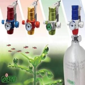 ISTA Vertical Pressure Reduced Regulator (Face - UP) Green