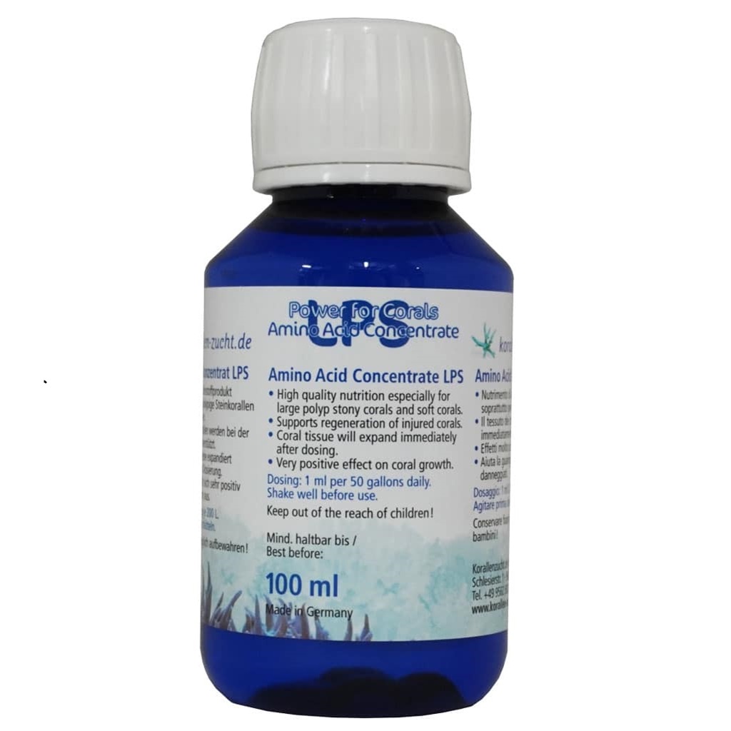 Korallen-Zucht Amino Acid Concentrate LPS - 100 ml Korallen-Zucht Amino Acid Concentrate LPS - 100 ml