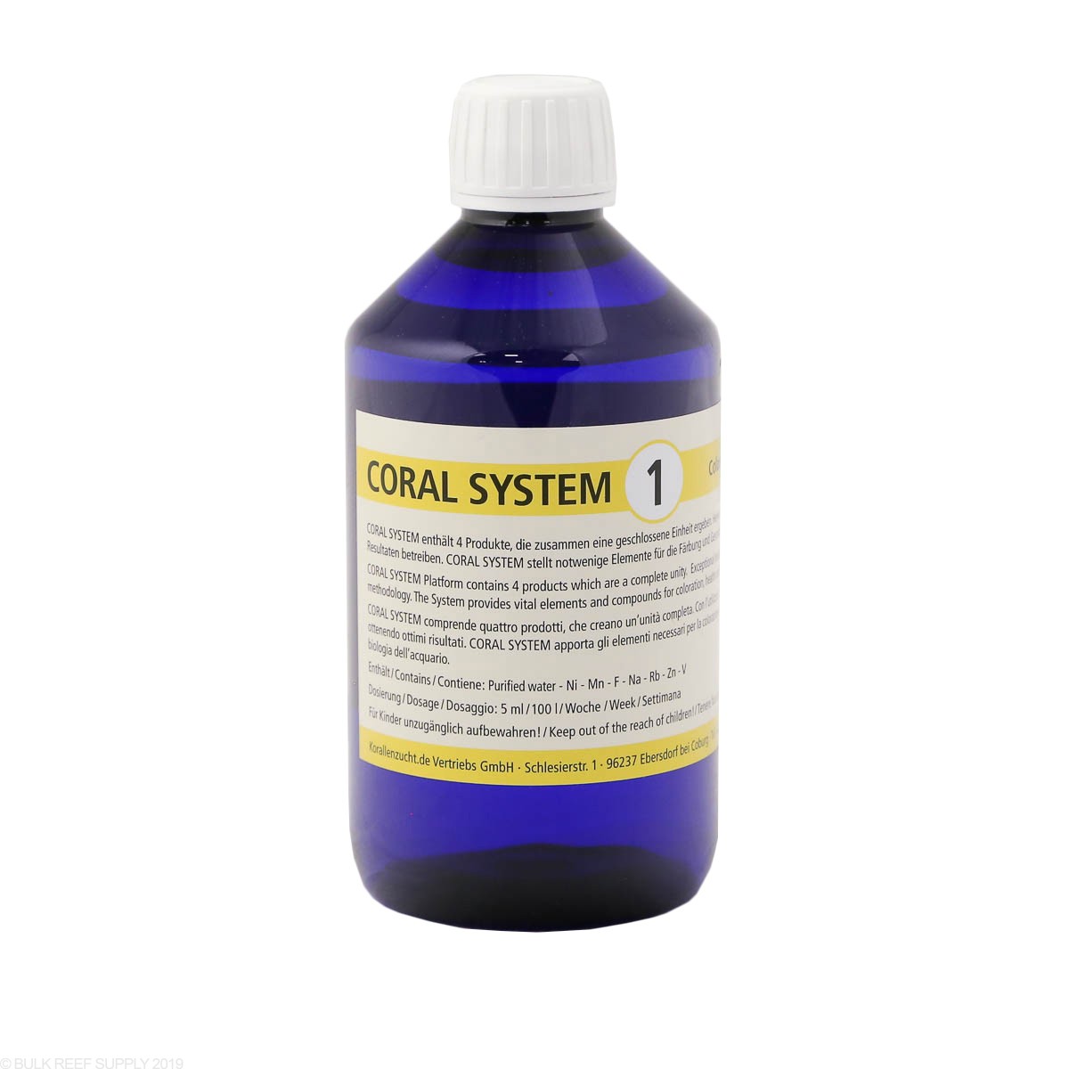 Korallen Zucht Coral System 1 - 500 ml Korallen Zucht Coral System 1 - 500 ml