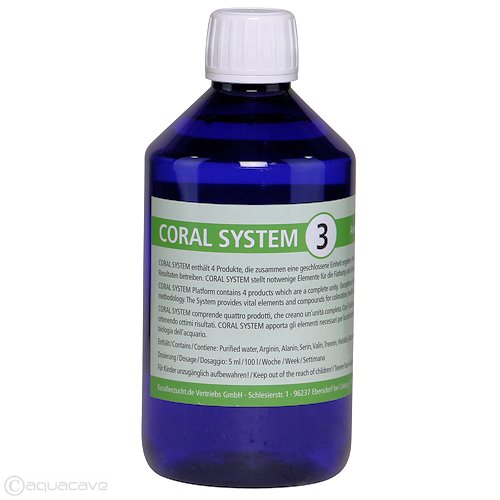 Korallen-Zucht Coral System Component 3 - 250 ml Korallen-Zucht Coral System Component 3 - 250 ml