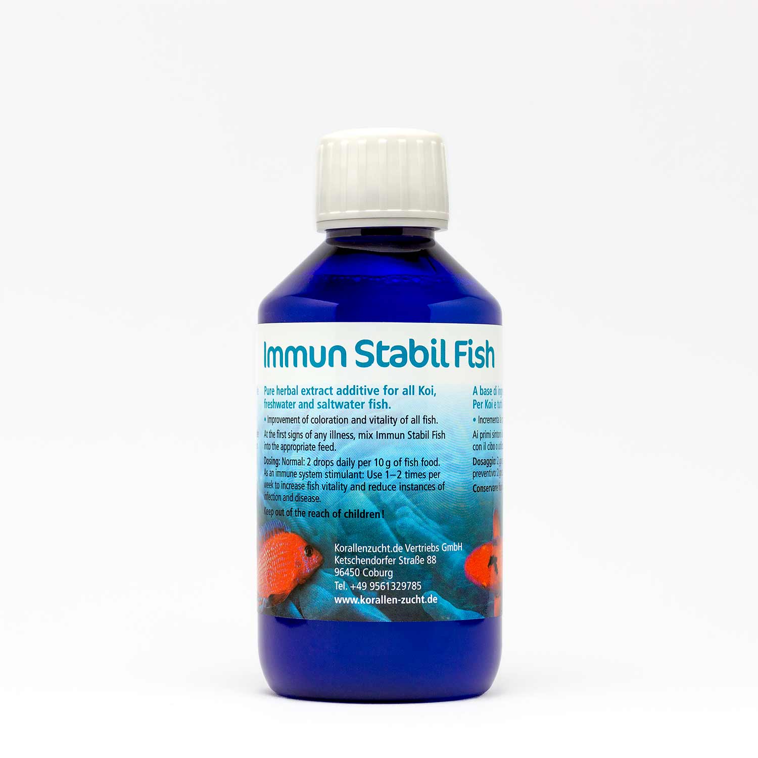 Korallen-Zucht Immun Stabil Fish - 100 ml Korallen-Zucht Immun Stabil Fish - 100 ml