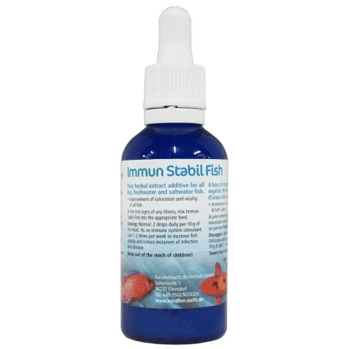 Korallen-Zucht Immun Stabil Fish - 100 ml Korallen-Zucht Immun Stabil Fish - 100 ml