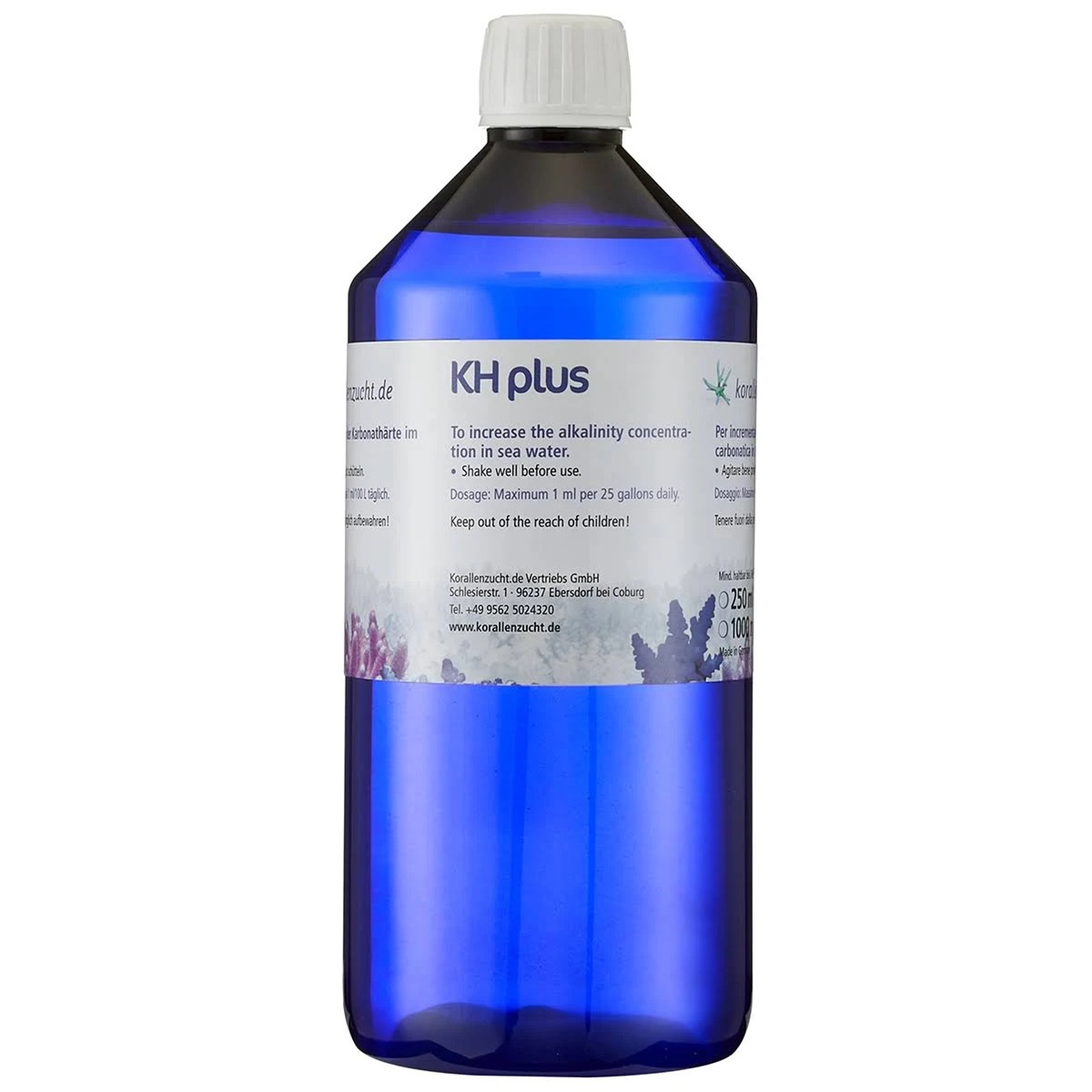 Korallen-Zucht KH Plus Liquid - 1 L Korallen-Zucht KH Plus Liquid - 1 L