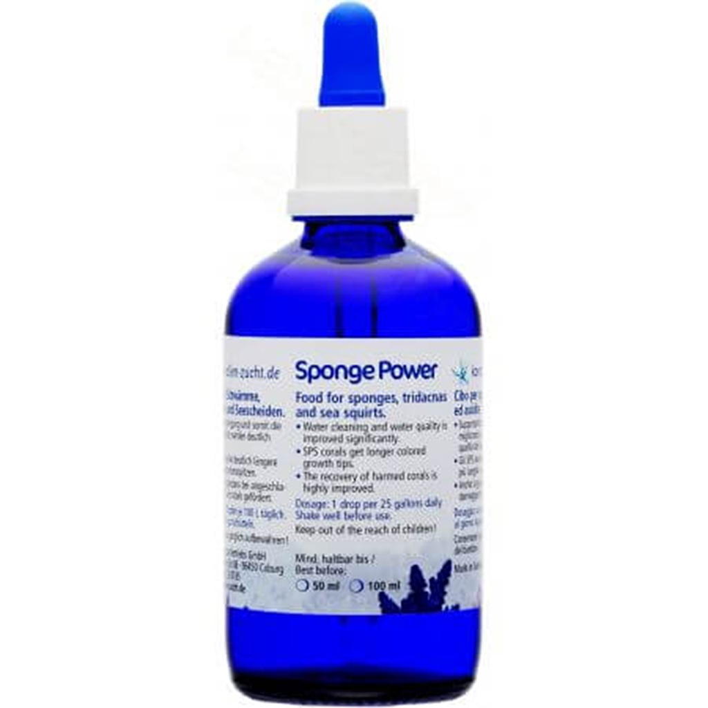 Korallen Zucht Sponge Power Concentrate 100 ml Korallen Zucht Sponge Power Concentrate 100 ml