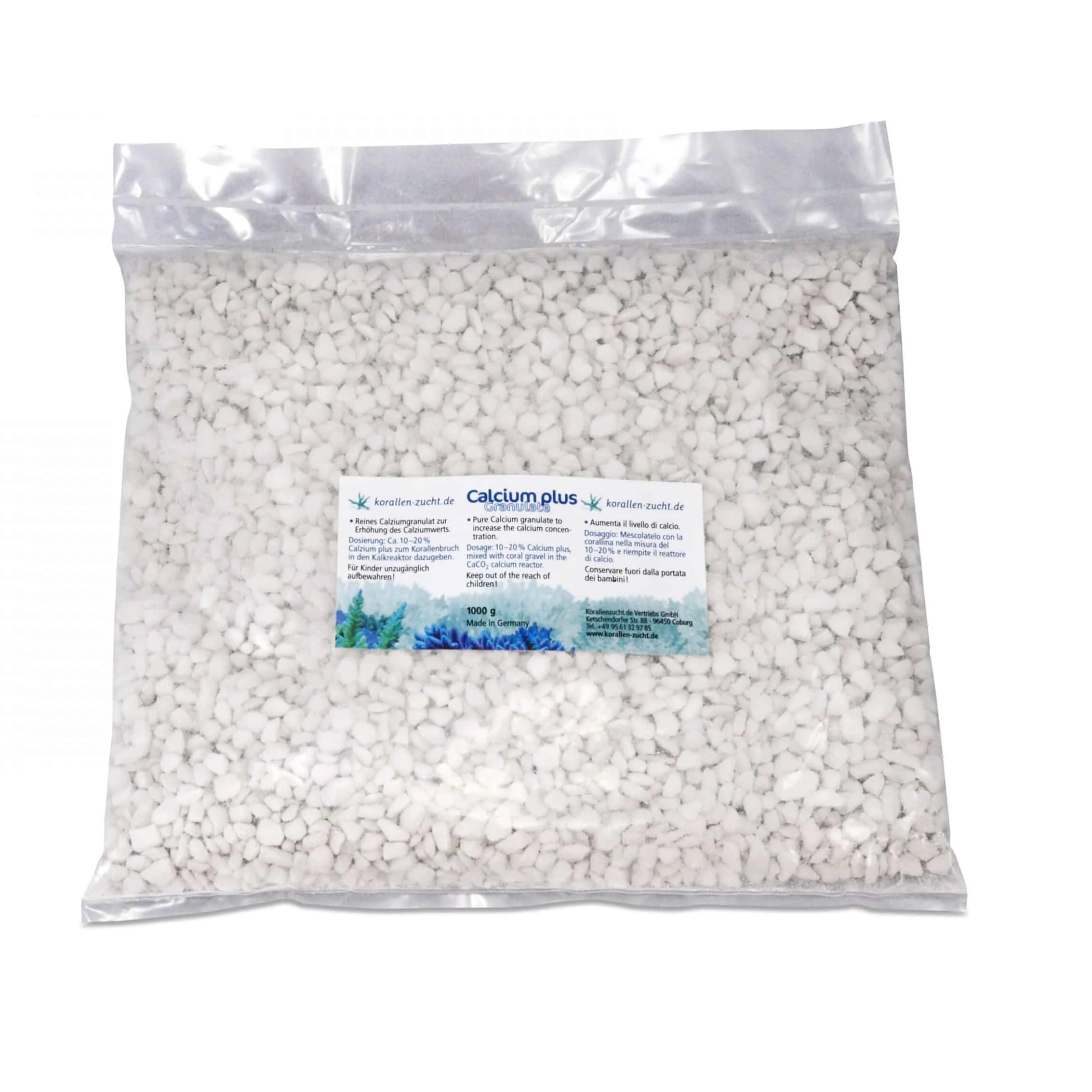 Korallen-Zucht ZEOca Calcium Plus Granulate - 1 kg Korallen-Zucht ZEOca Calcium Plus Granulate - 1 kg