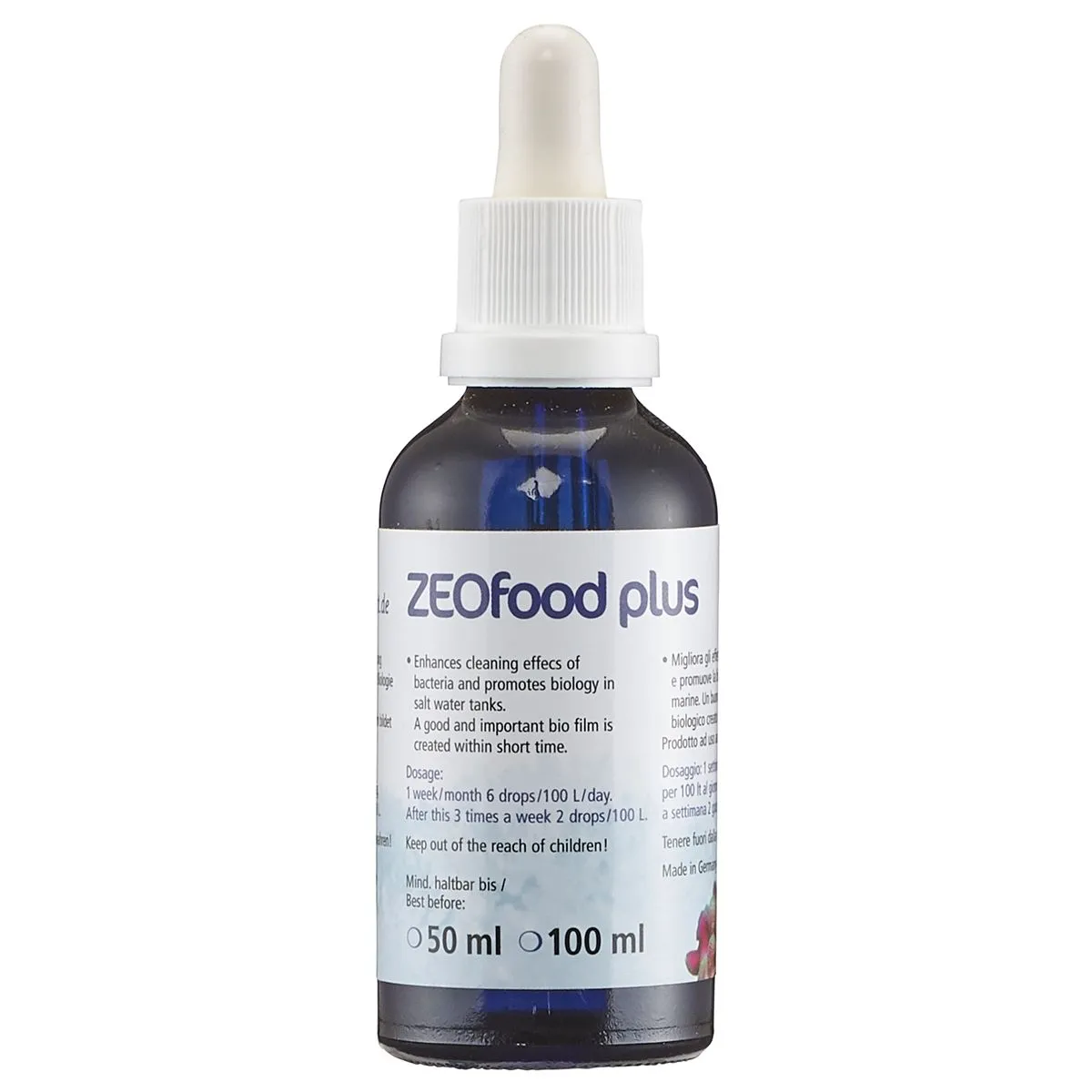 Korallen-Zucht ZEOfood Plus - 100 ml Korallen-Zucht ZEOfood Plus - 100 ml