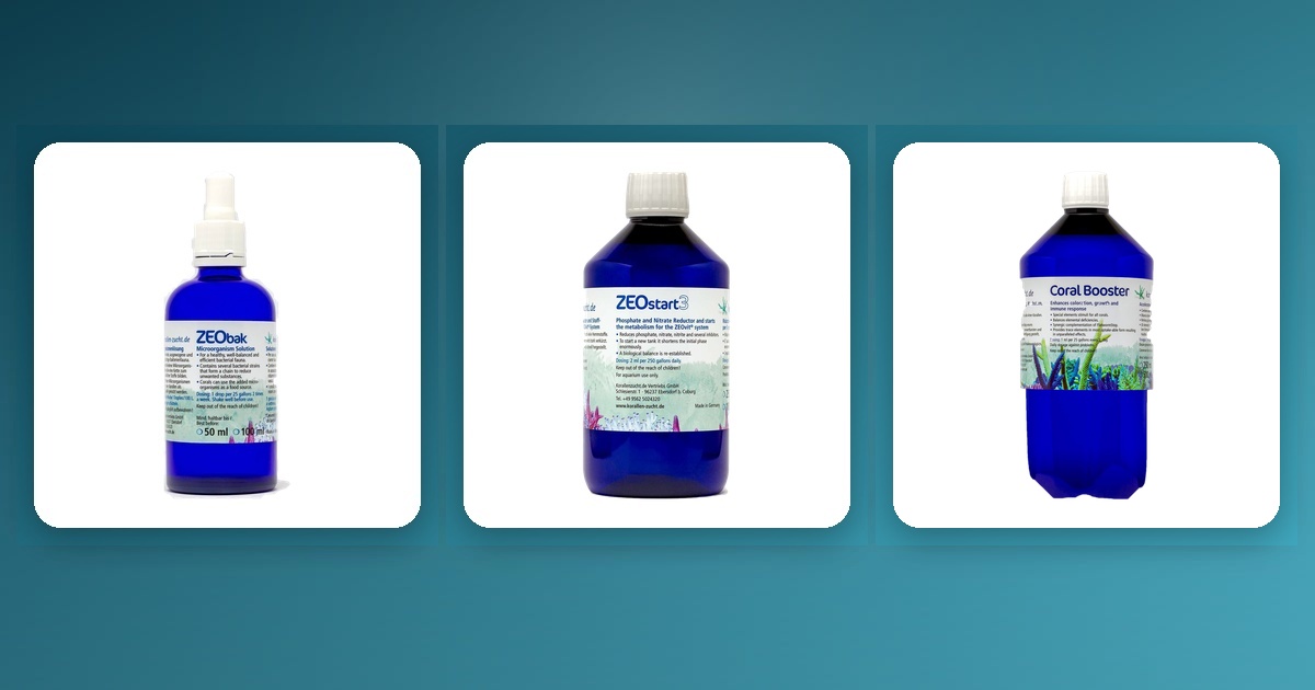 Korallen-Zucht Coral Care & Dosing Guide: Making Sense of the ZEOvit System Korallen-Zucht Coral Care & Dosing Guide: Making Sense of the ZEOvit System