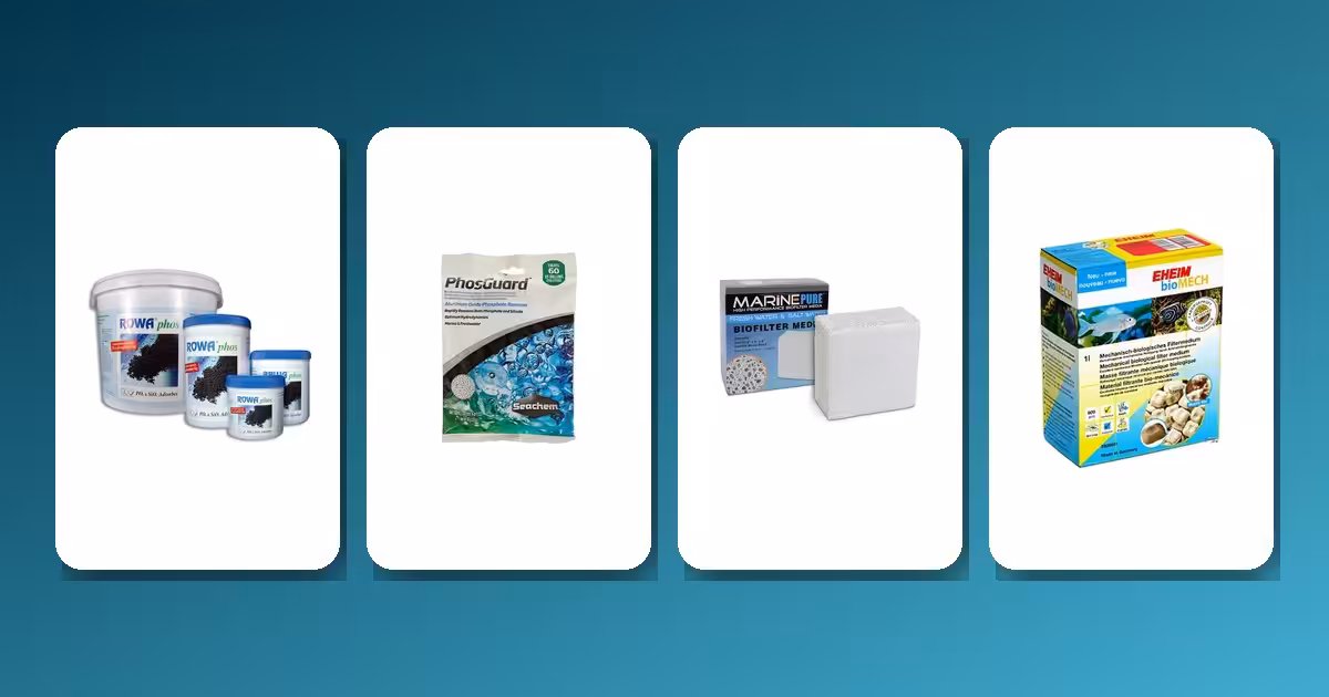 Marine Aquarium Filter Media Guide: Phosphate to Biomedia Marine Aquarium Filter Media Guide: Phosphate to Biomedia