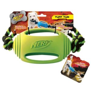 Nerf Dog Rubber Tough Tug (Green)