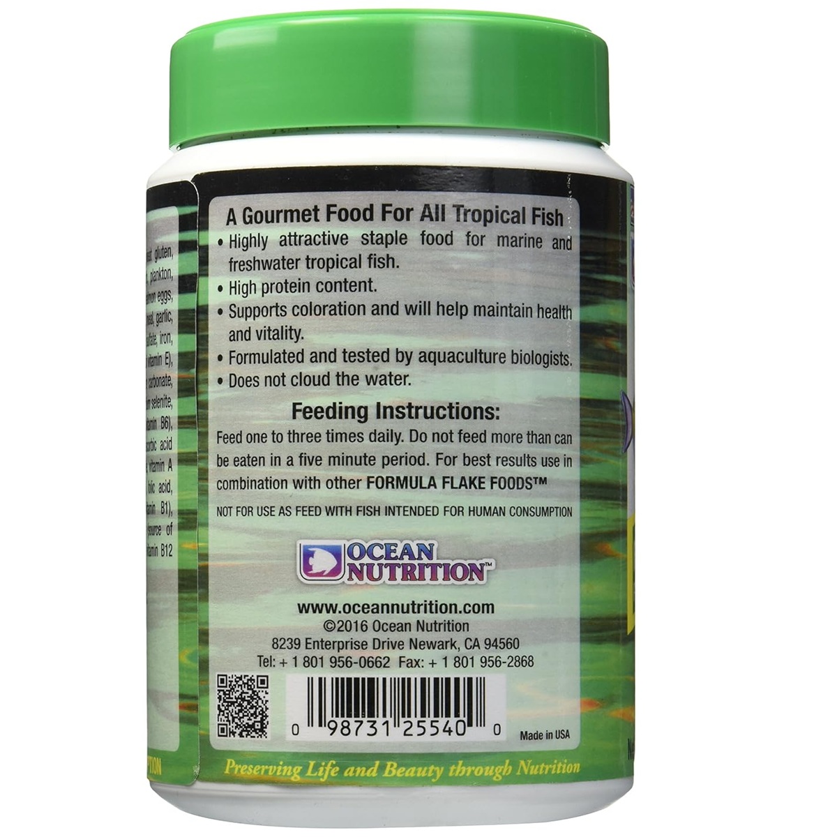 Ocean Nutrition Formula Two Flake 156 Gm Ocean Nutrition Formula Two Flake 156 Gm