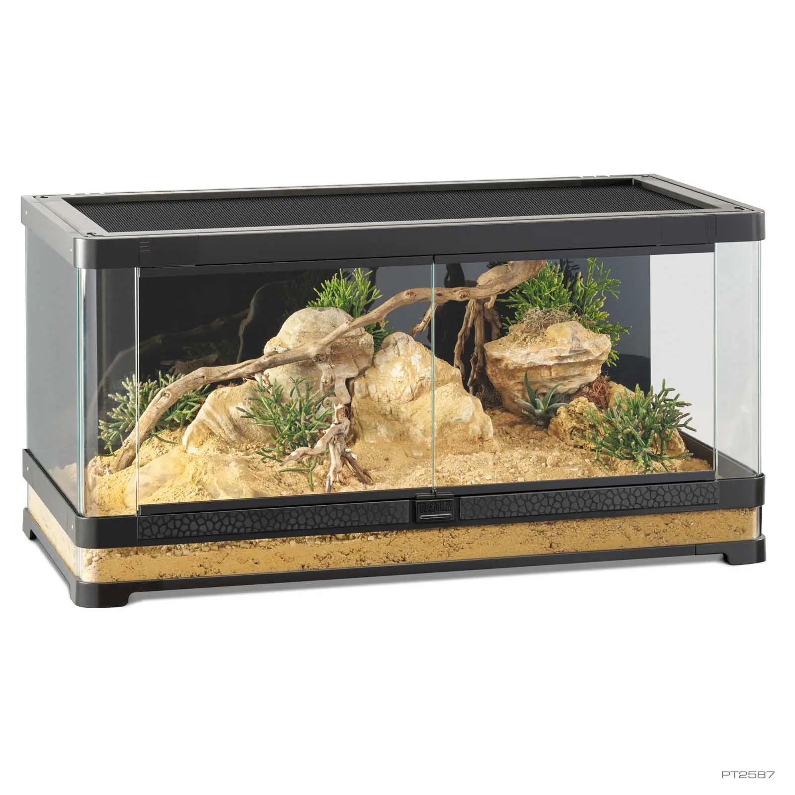 Exoterra Vista 90 Panoramic Natural Terrarium 36x18x18 Exoterra Vista 90 Panoramic Natural Terrarium 36x18x18