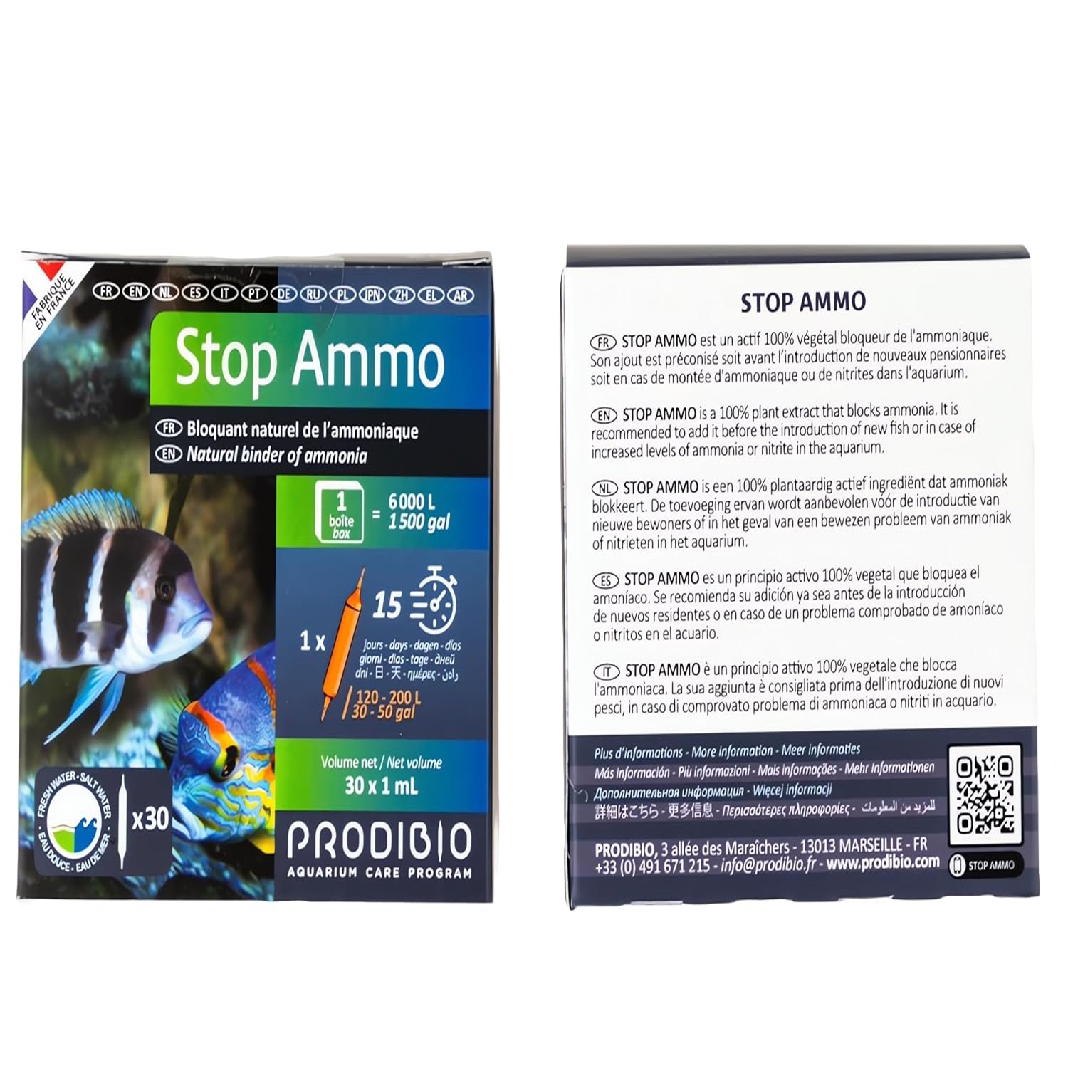 Prodibio Stop AMMO 30 Vials Prodibio Stop AMMO 30 Vials