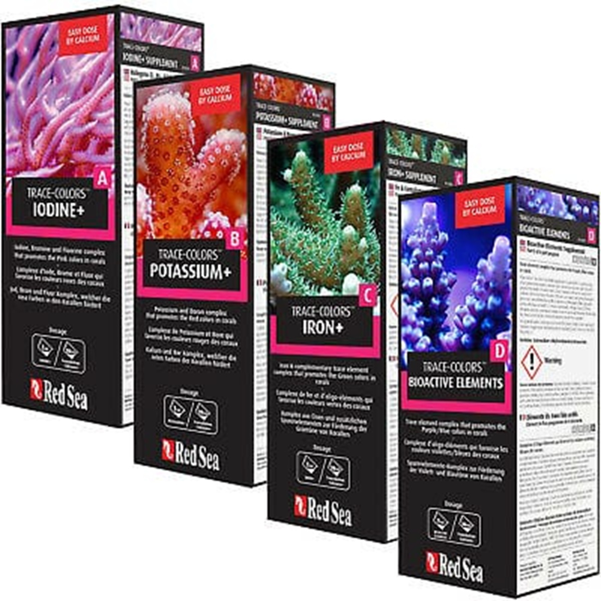 Red Sea Coral Color ABCD Red Sea Coral Color ABCD