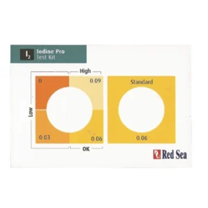 Red Sea Iodine Pro (I2) High Accuracy Test Kit Red Sea Iodine Pro (I2) High Accuracy Test Kit
