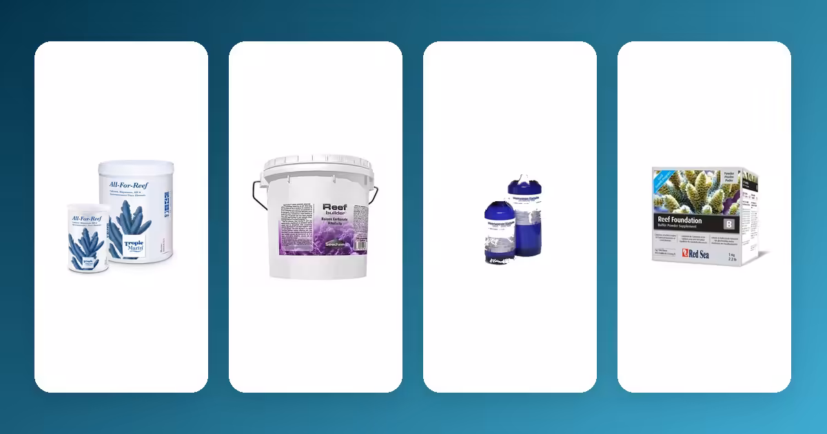 Reef Water Chemistry Guide: Conditioners, Buffers & Trace Elements Reef Water Chemistry Guide: Conditioners, Buffers & Trace Elements