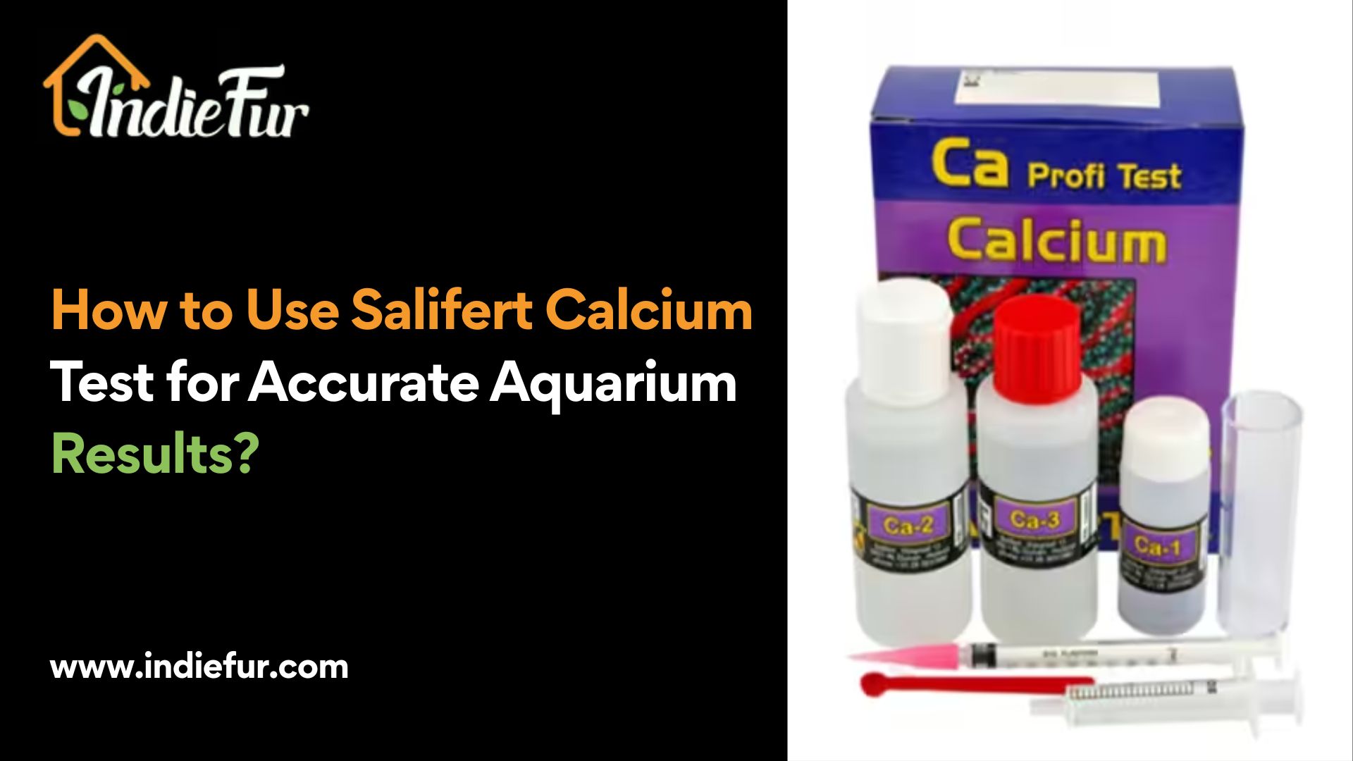 How to Use Salifert Calcium Test for Accurate Aquarium Results? Salifert Calcium