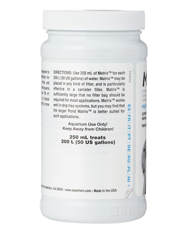 Seachem Matrix 250 ml Seachem Matrix 250 ml - Image 3