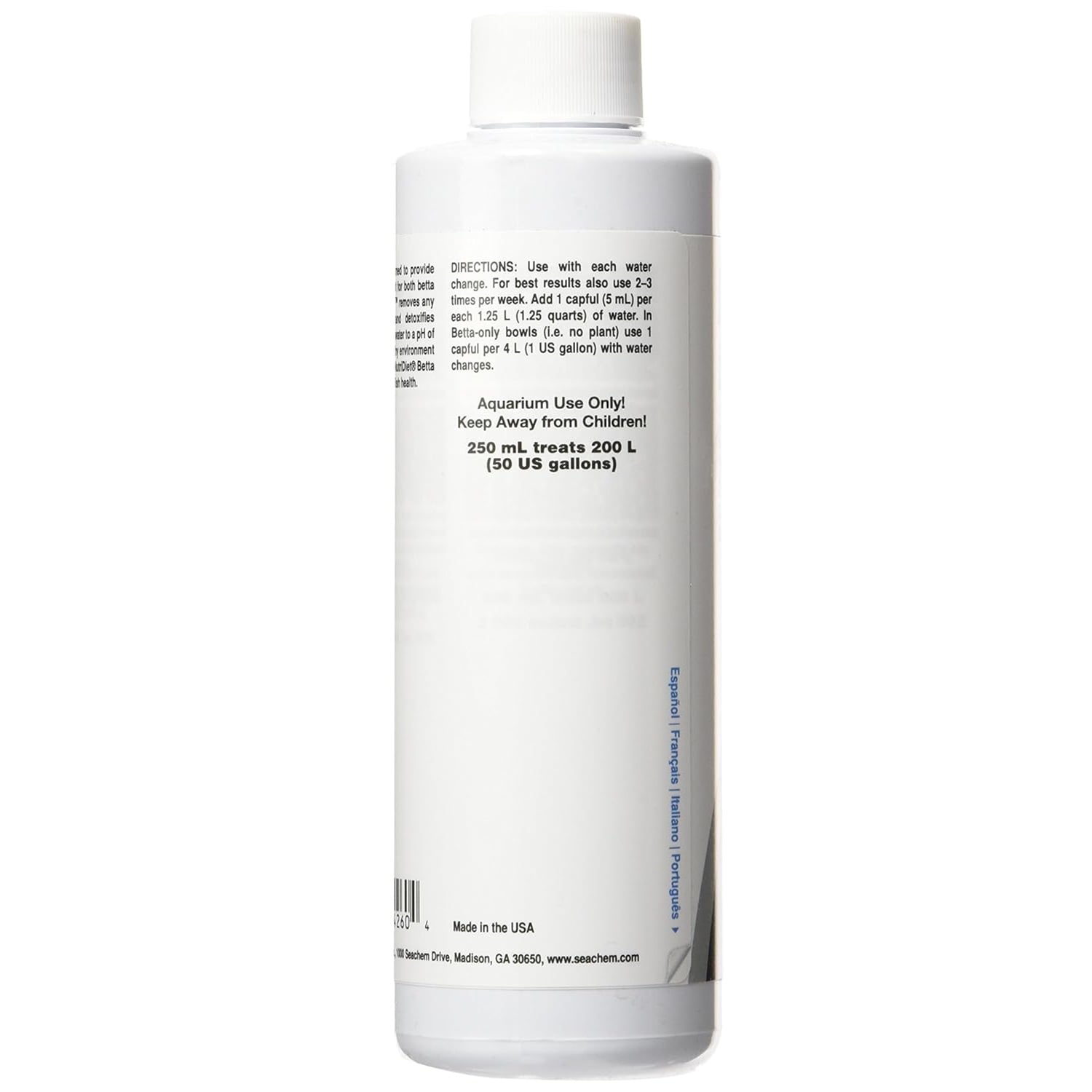 Seachem Betta Basics 250ml Seachem Betta Basics 250ml