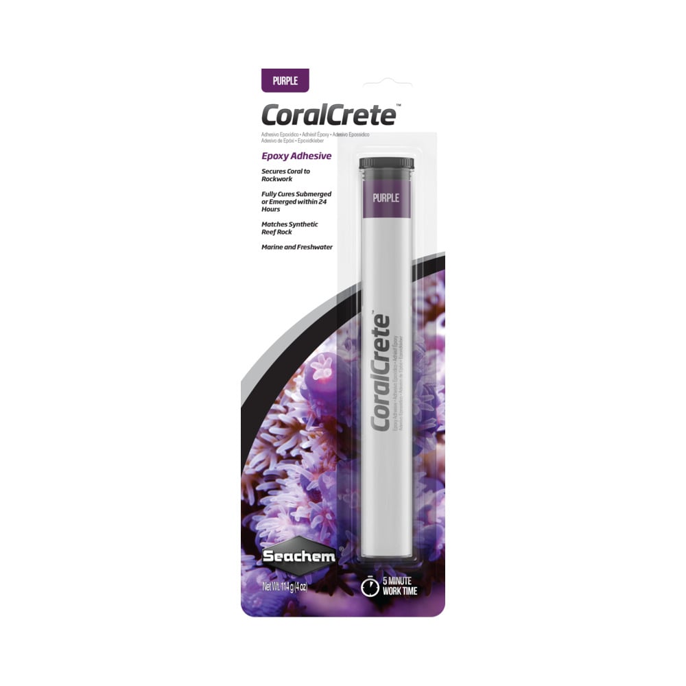 Seachem CoralCrete - Purple 114 gm Seachem CoralCrete