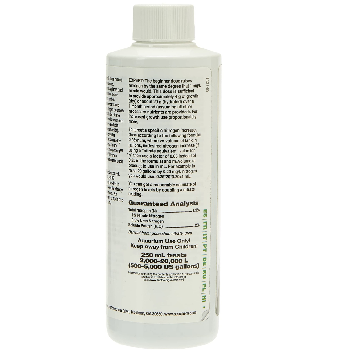 Seachem Flourish Nitrogen 500 ml Seachem Flourish Nitrogen 500 ml