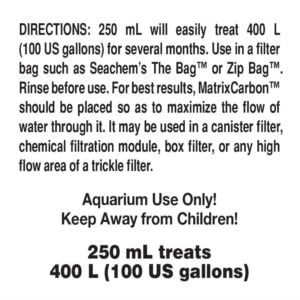 Seachem Matrix Carbon 250 ml
