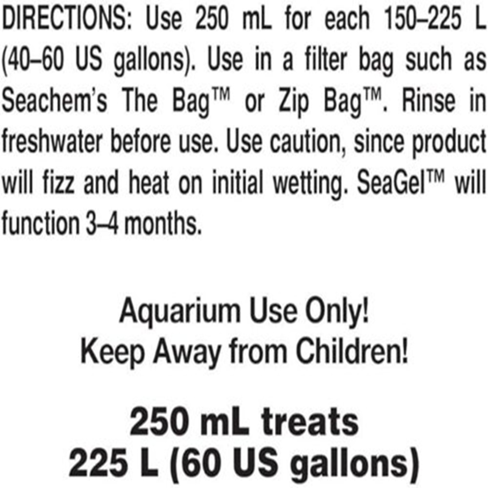 Seachem Seagel 250 ml Seachem Seagel 250 ml