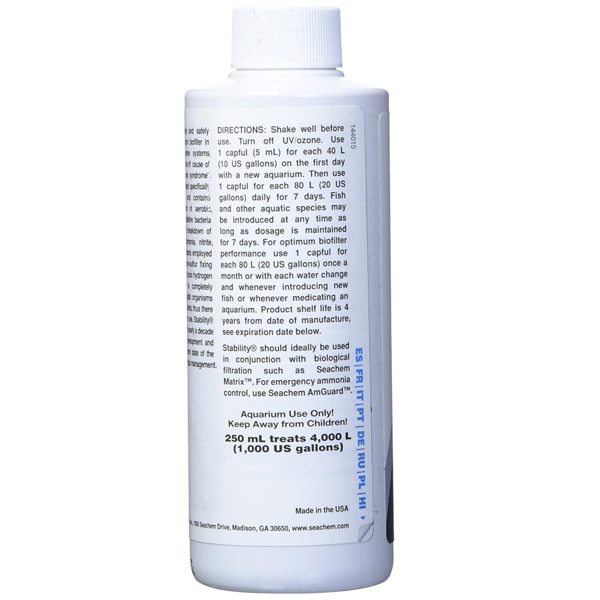 Seachem Stability 325 ml Seachem Stability 325 ml