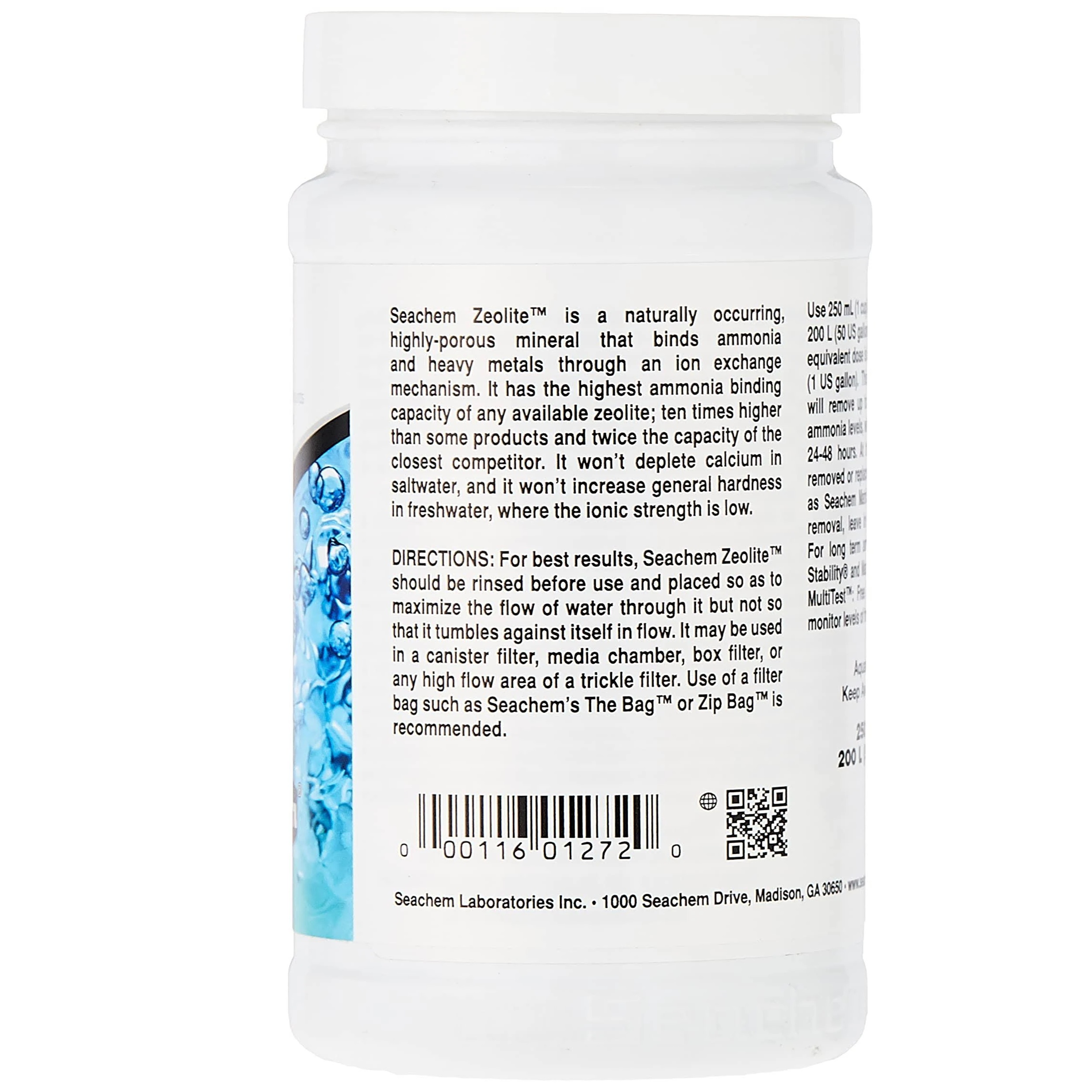Seachem Zeolite 250 ml Seachem Zeolite 250 ml