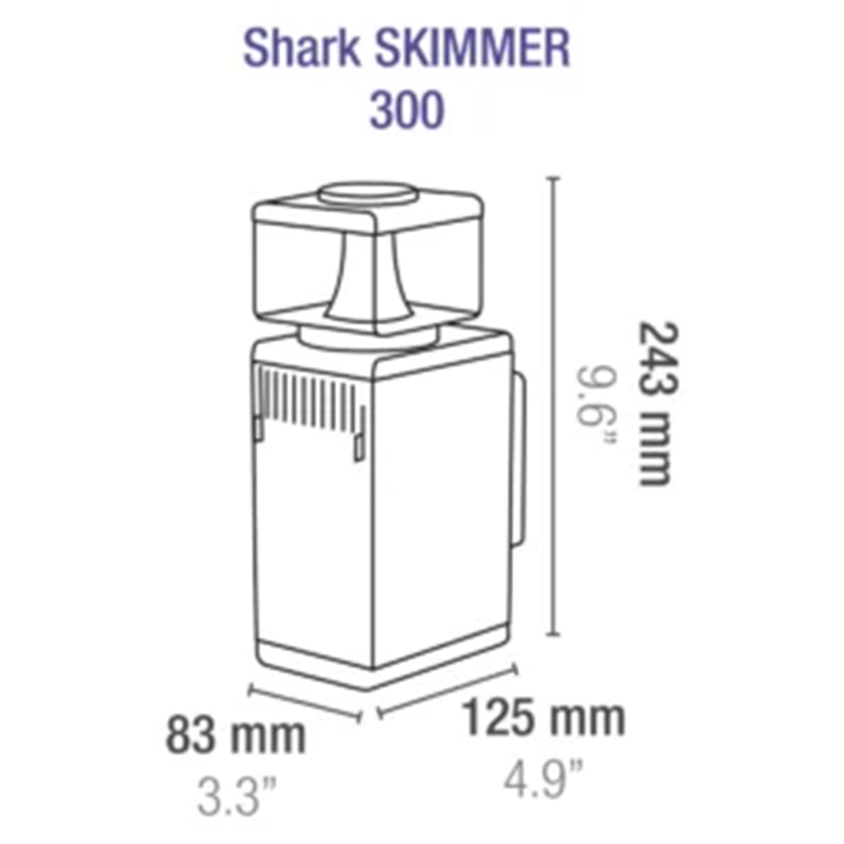 Sicce Shark 300 Internal Protein Skimmer Sicce Shark 300 Internal Protein Skimmer