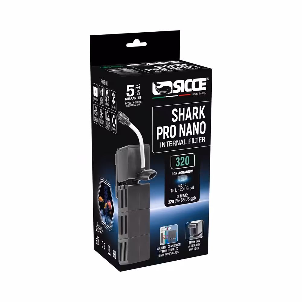 Sicce Shark PRO NANO 320 Internal Filter