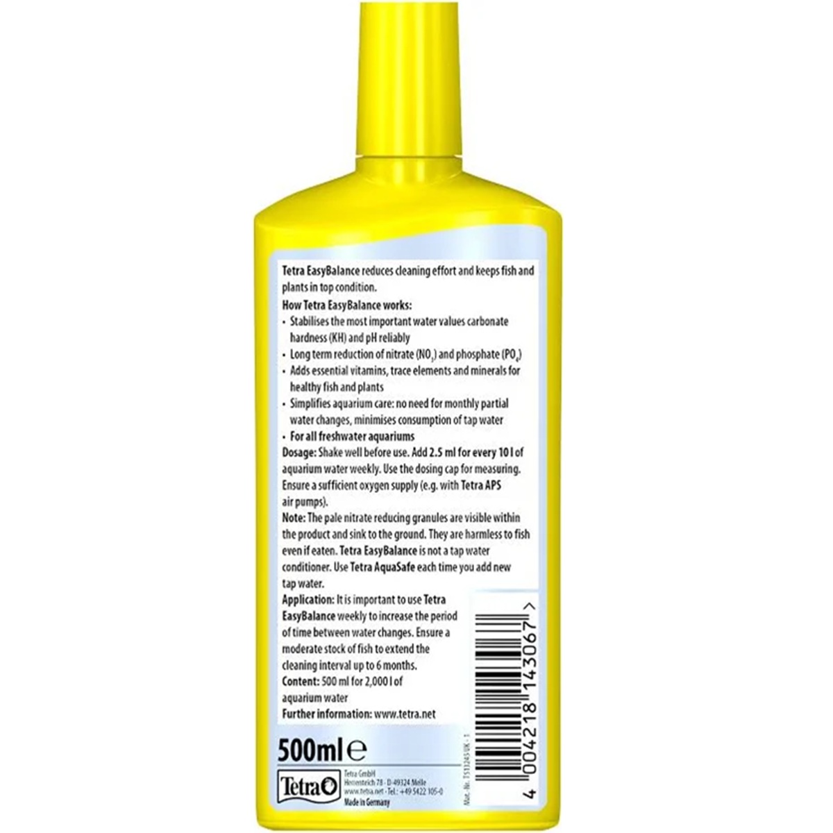 Tetra AquaSafe 500 ml Tetra AquaSafe 500 ml