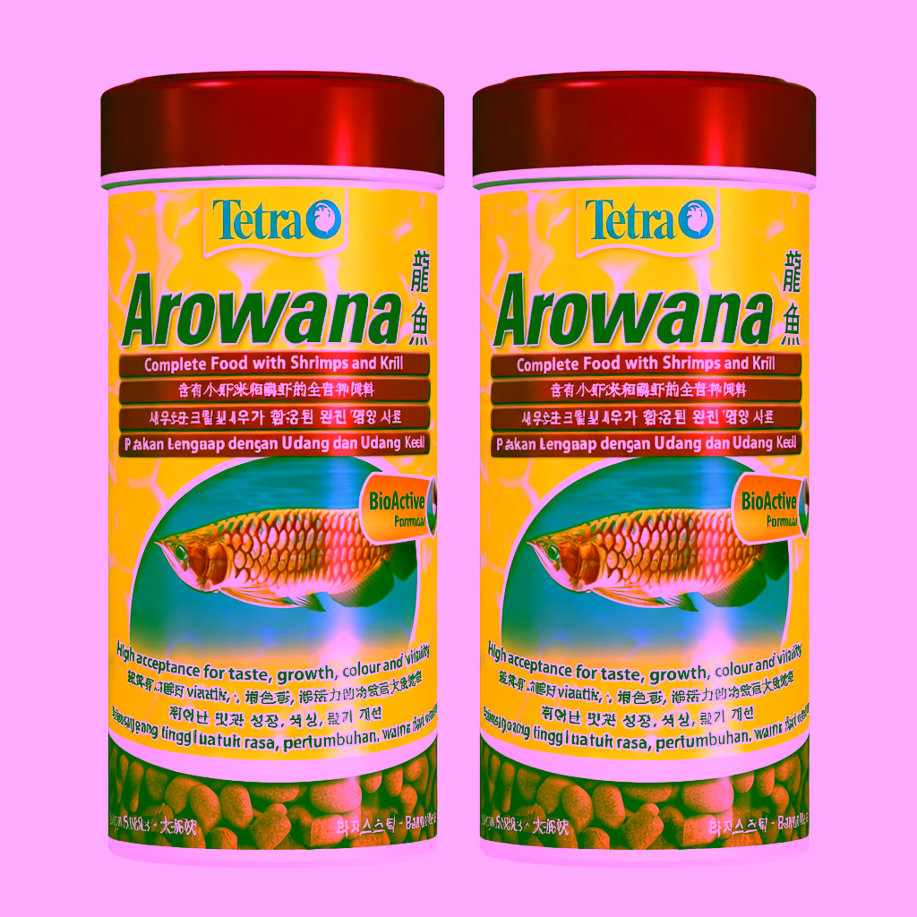 Tetra Arowana mini sticks 85 gm / 250 ml - (Pack of 2)