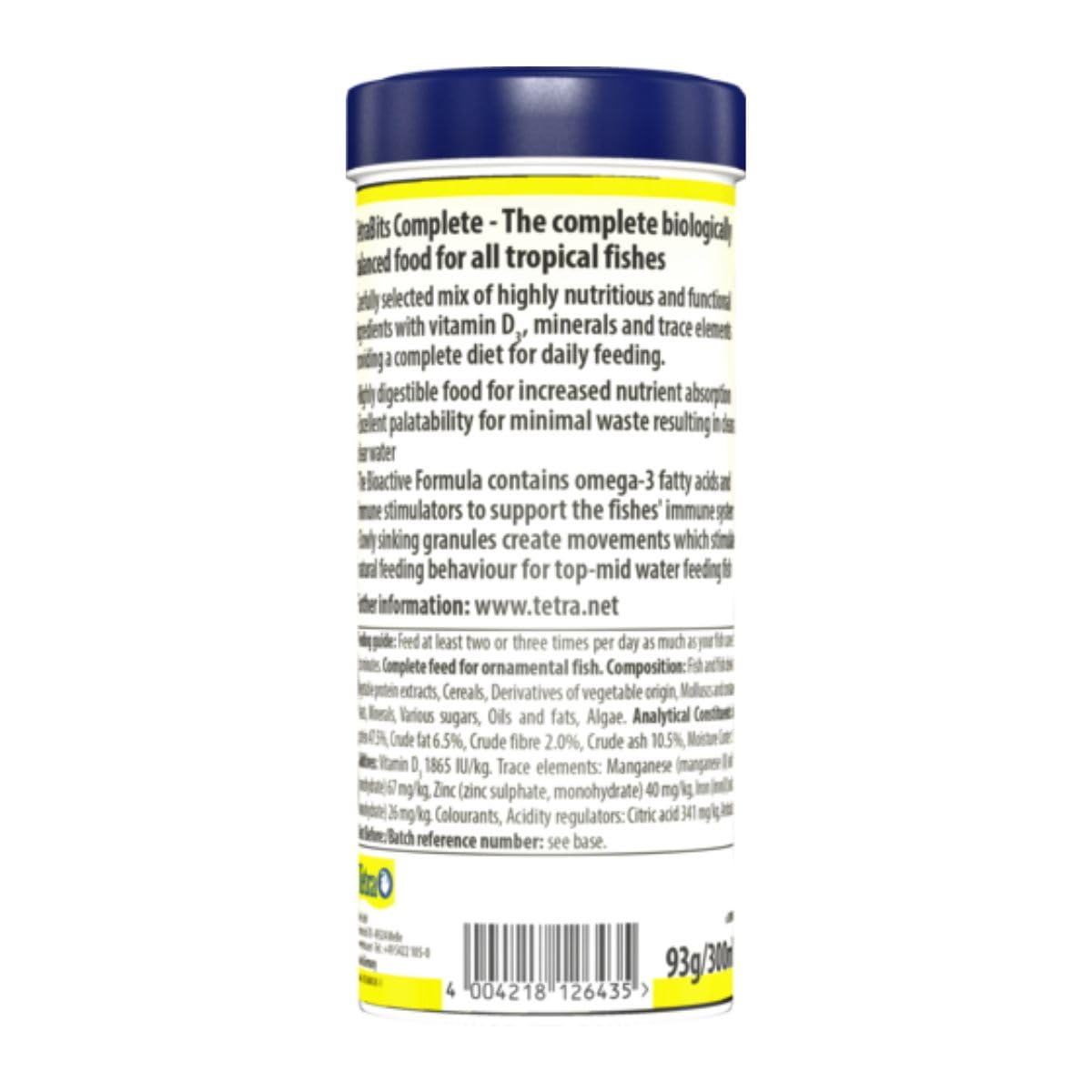 Tetra Bits Complete fish food 93 gm Tetra Bits Complete fish food 93 gm