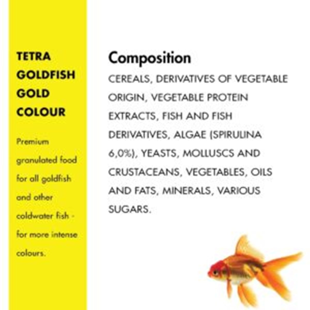 Tetra Goldfish Gold Colour Tetra Goldfish Gold Colour