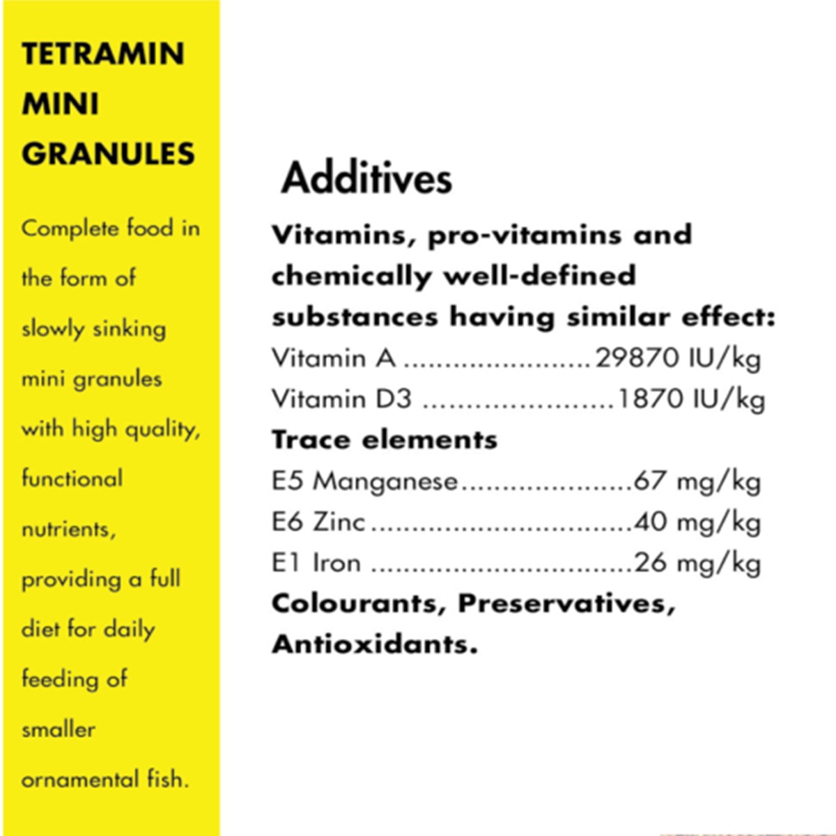 Tetra Min Mini Granules 45 gm / 100 ml - (Pack of 2) Tetra Min Mini Granules 45 gm / 100 ml - (Pack of 2)