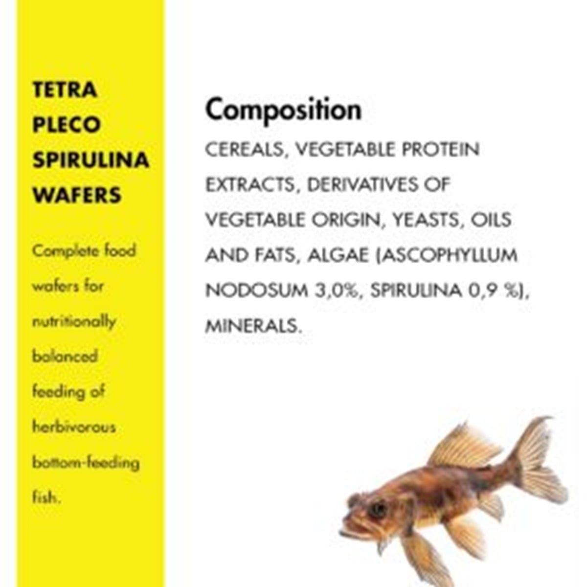 Tetra Pleco Spirulina Wafers 85 gm Tetra Pleco Spirulina Wafers 85 gm