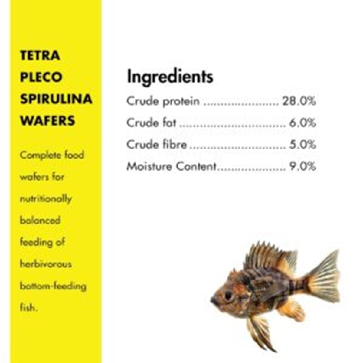 Tetra Pleco Spirulina Wafers 85 gm Tetra Pleco Spirulina Wafers 85 gm
