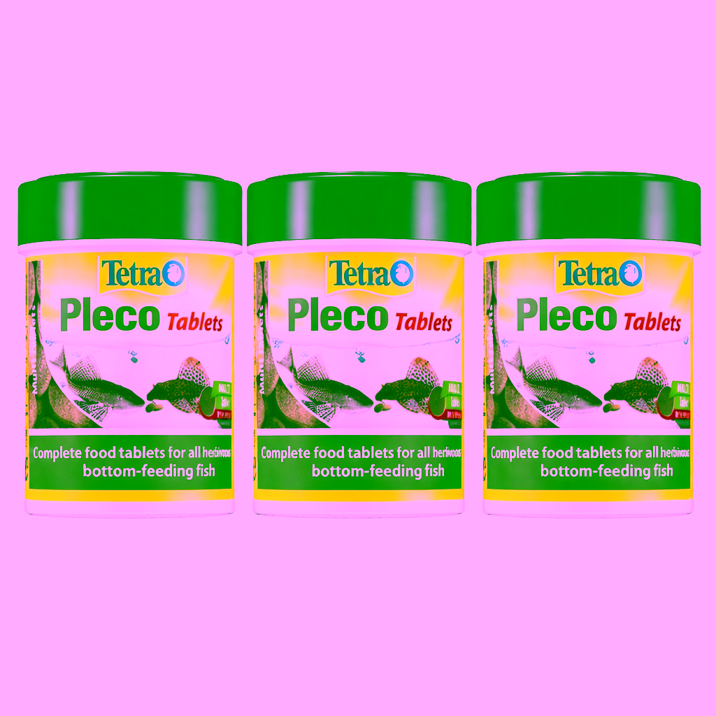 Tetra Pleco Tablets 36 gm /120 Tb - (Pack of 3) Tetra Pleco Tablets 36 gm /120 Tb - (pack of 3)