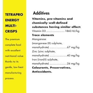 Tetra Pro Energy Multi-Crisps 20 gm / 100 ml - (Pack of 3 )