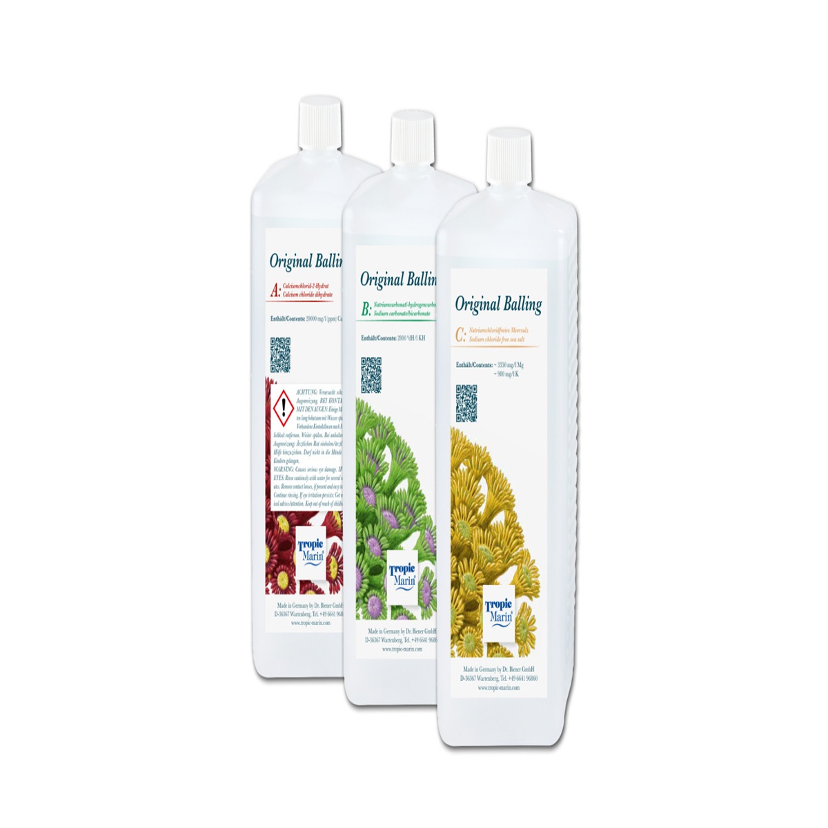 Tropic Marin Original Balling Liquid Set Tropic Marin Original Balling Liquid Set