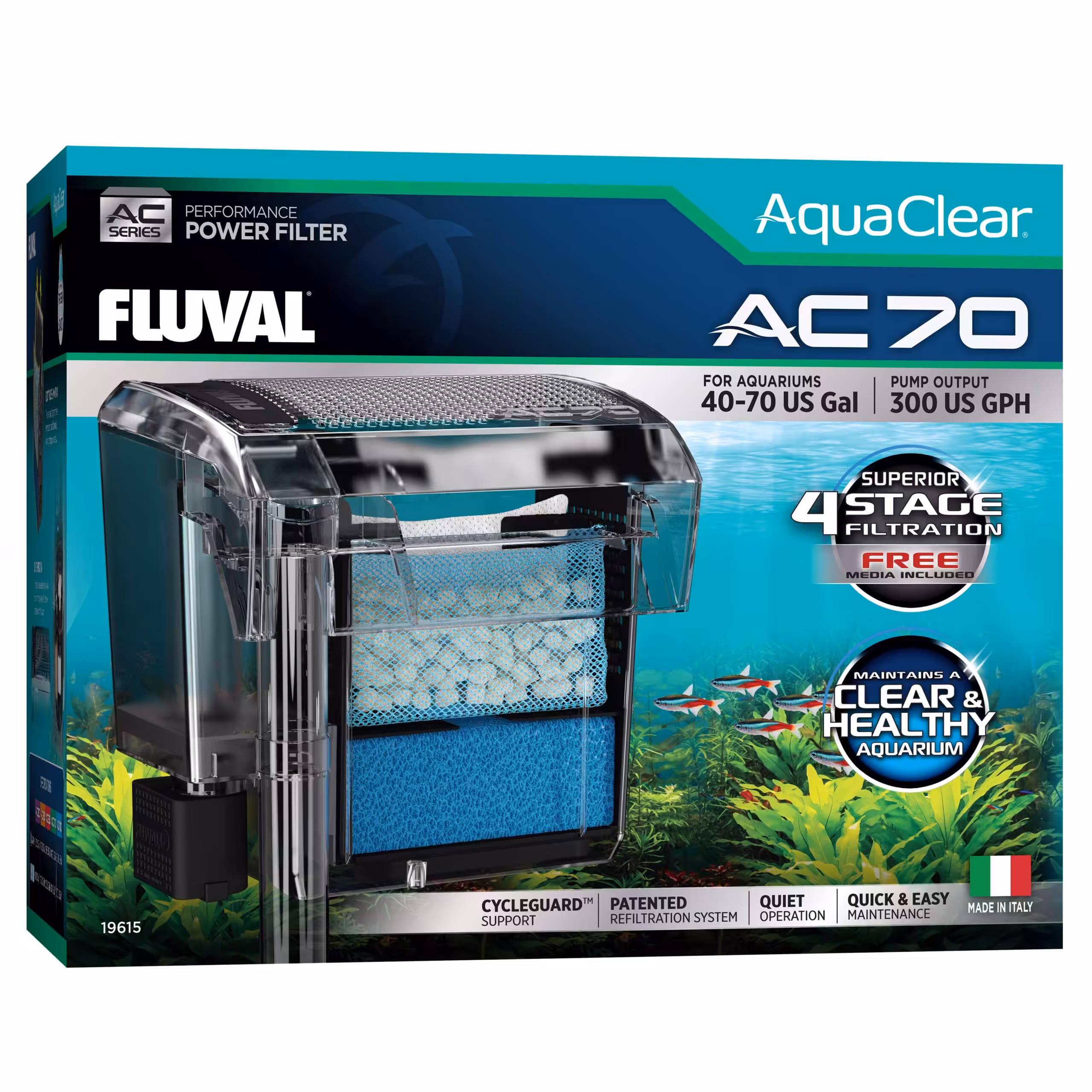 AC 70 Hang-On/Power Filter (up to 265 Litres) New: 19615