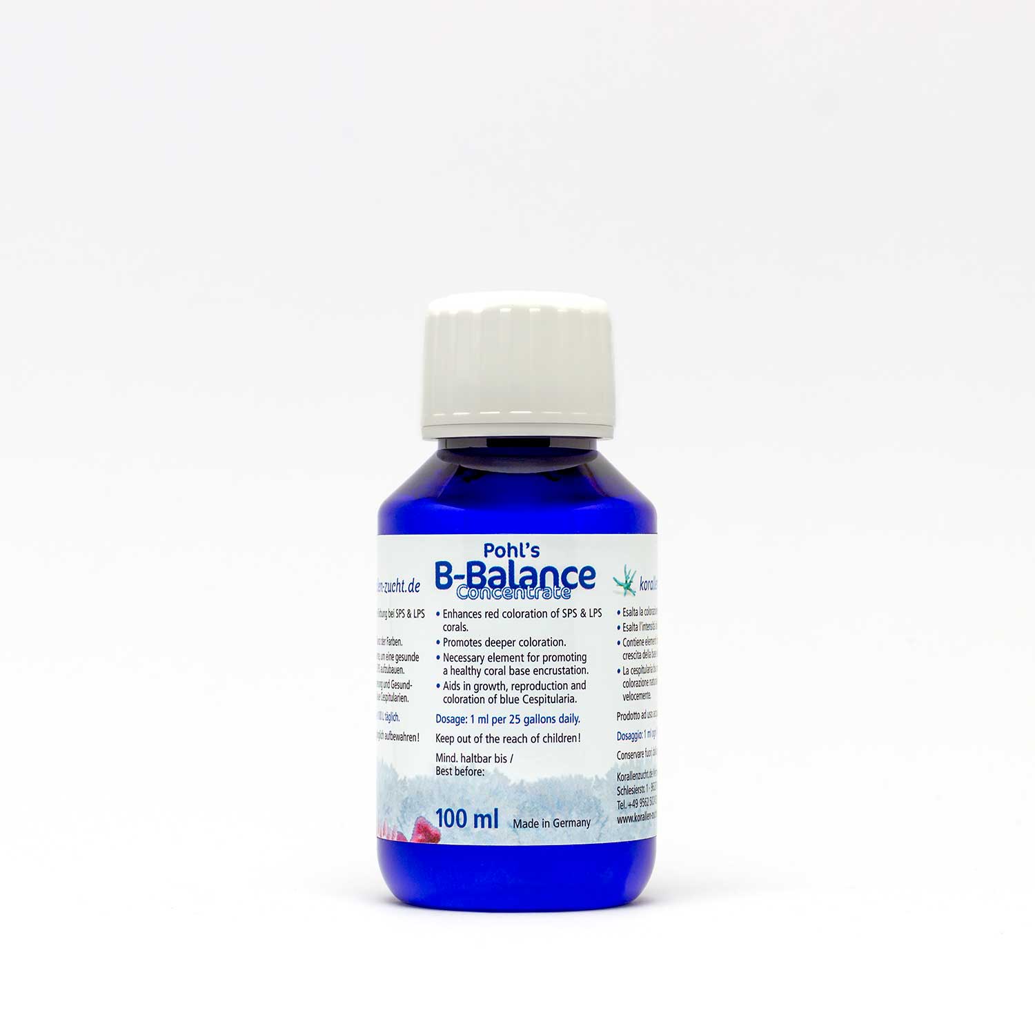 Korallen-Zucht B-Balance - 100 ml Korallen-Zucht B-Balance - 100 ml