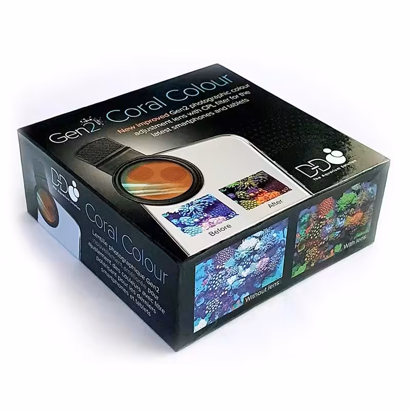 DD Aqua Coral Colour Lens