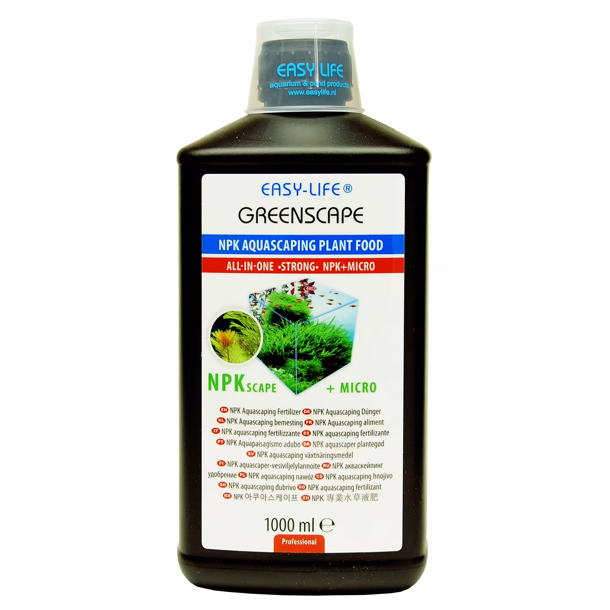 Easy Life GreenScape NPK + Micro Fertilizer For Aquascaping 1000 ml