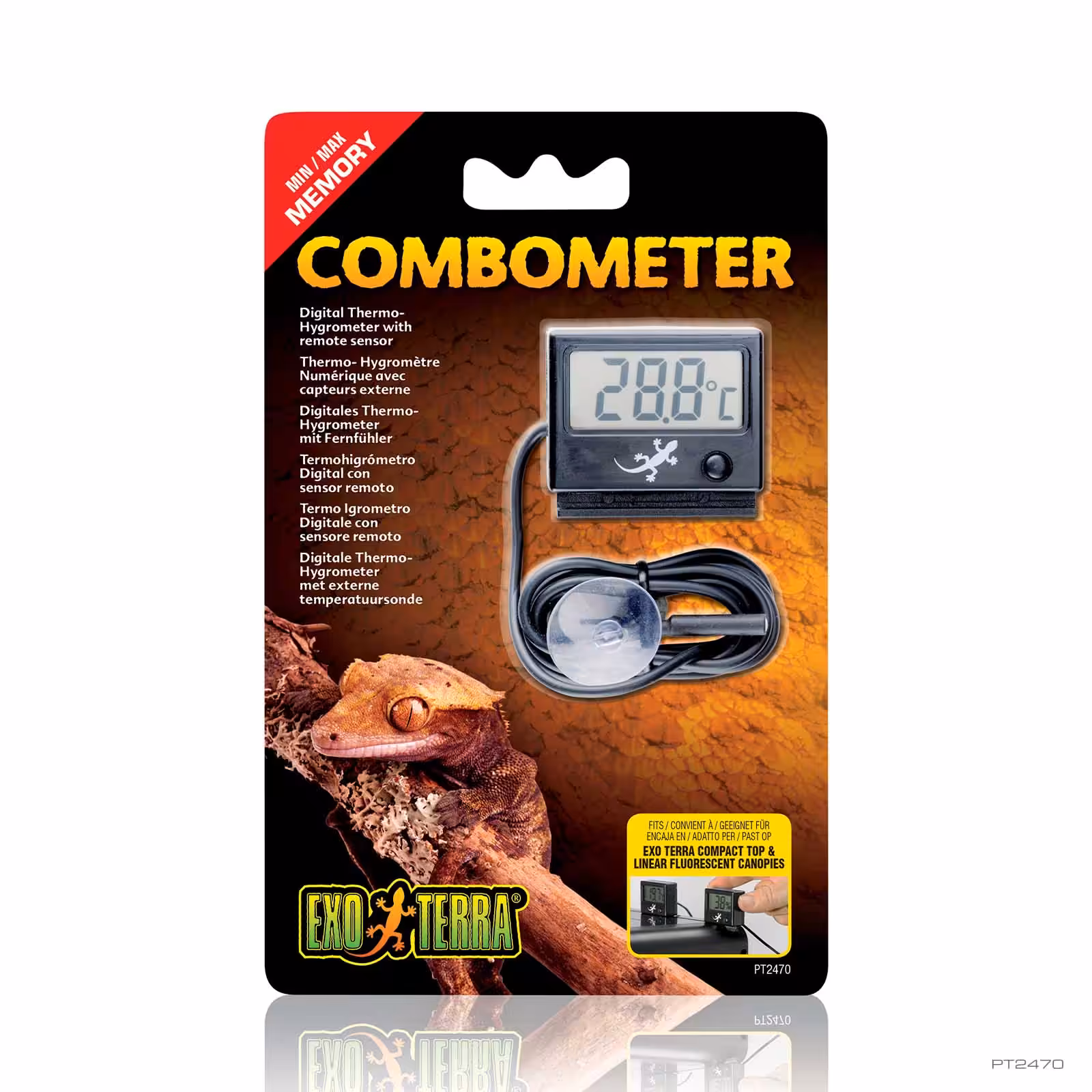 Exo Terra LED Hygro - Thermo Meter Comb - V