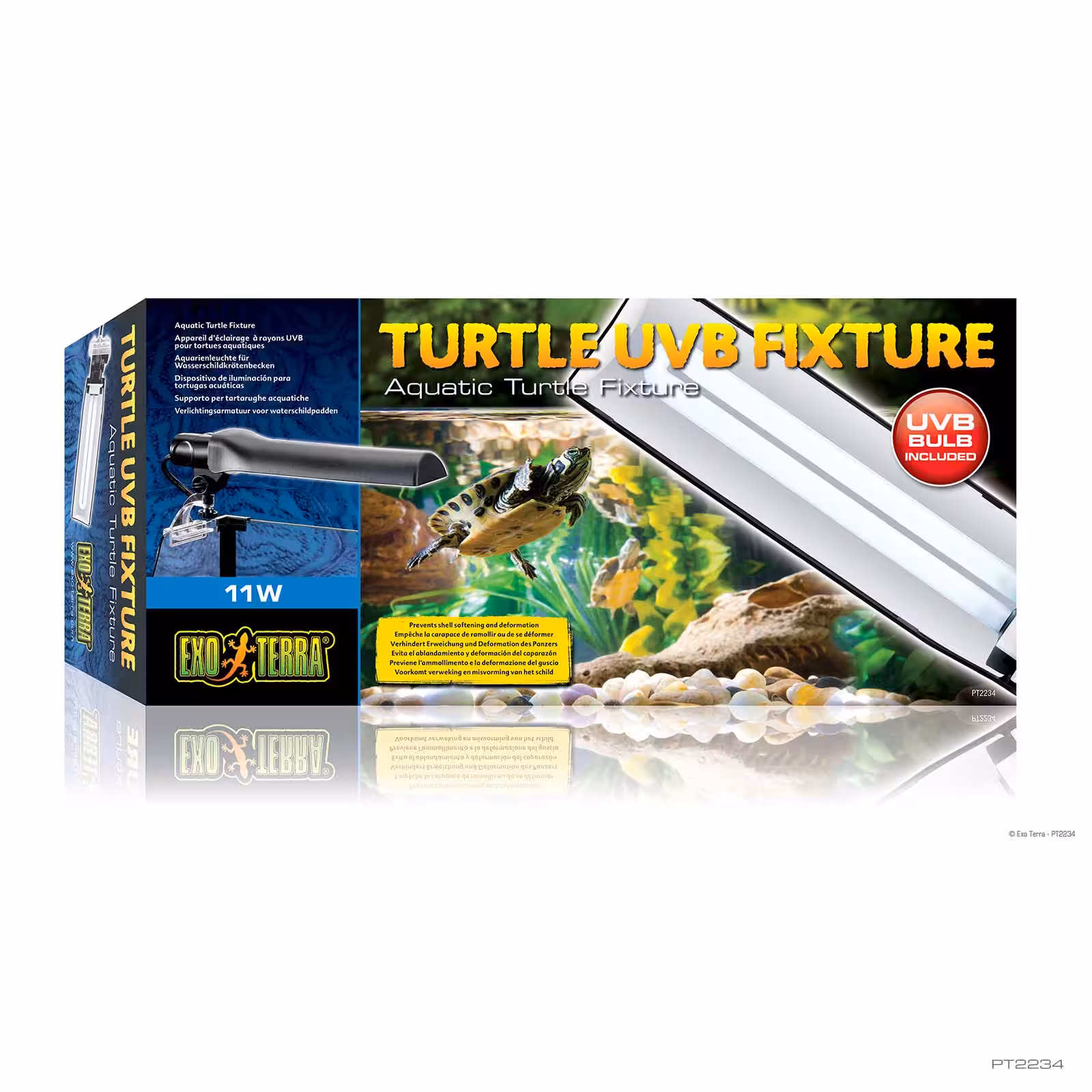 Exo Terra Repti Glo Turtle UVB Lamp Fixture 11 Watt