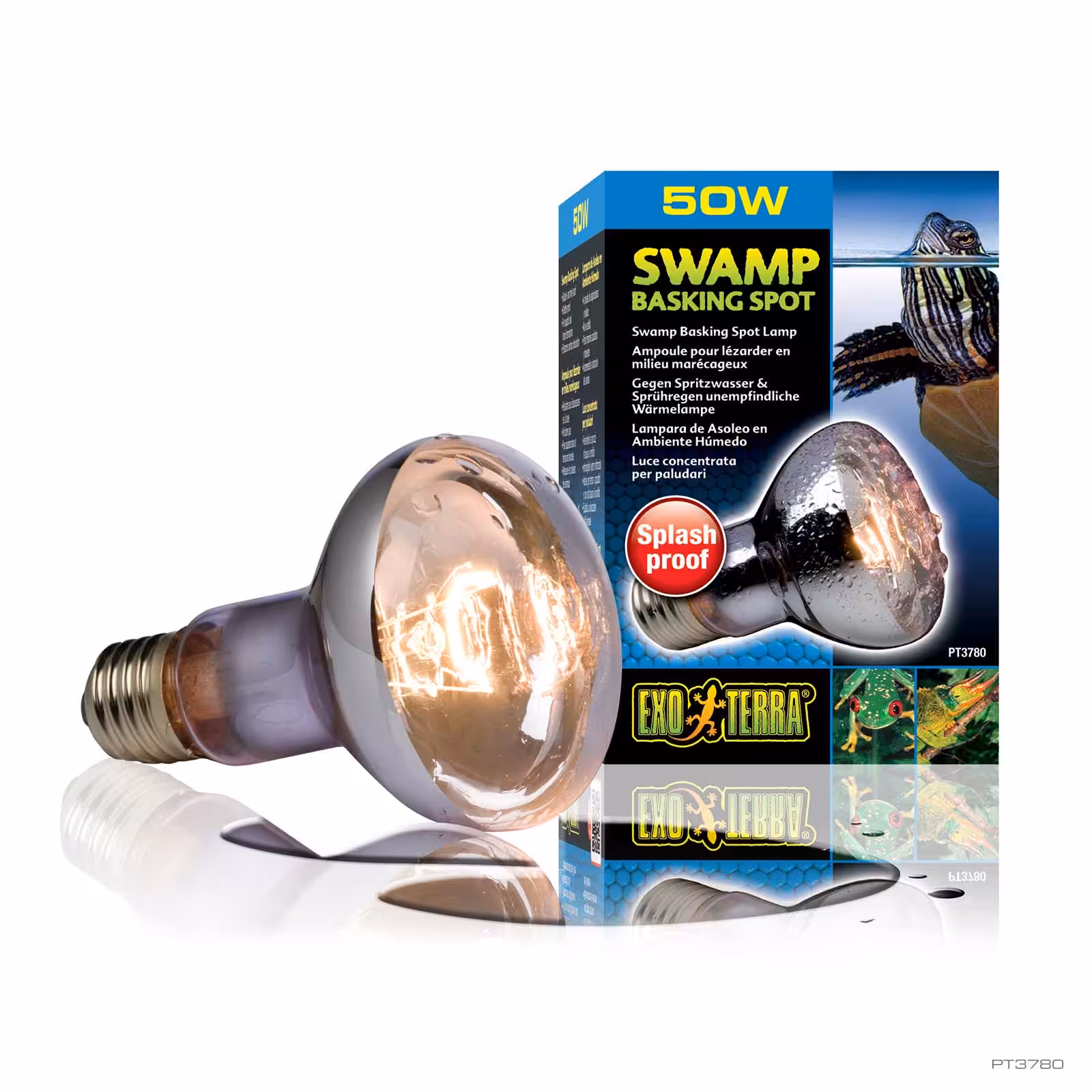 Exo Terra Swamp Glow Basking Spot Neodymium Bulb 50 Watt
