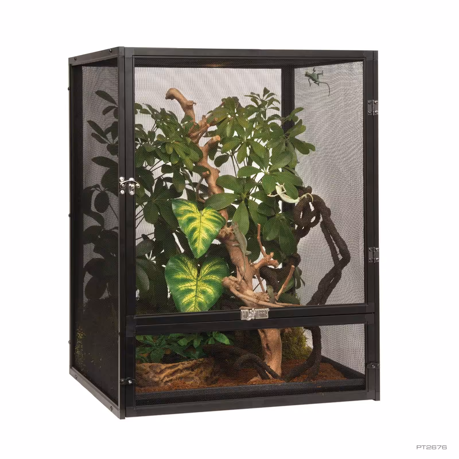 ExoTerra Screen Terrarium Small Tall Aluminum Screen Habitat